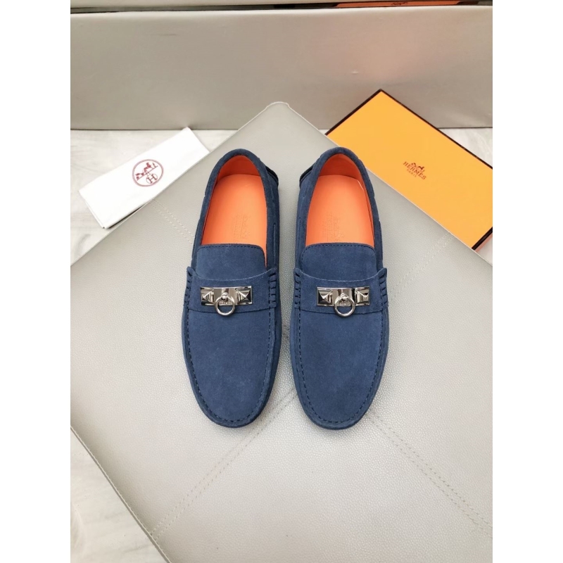 H**mes leather shoes